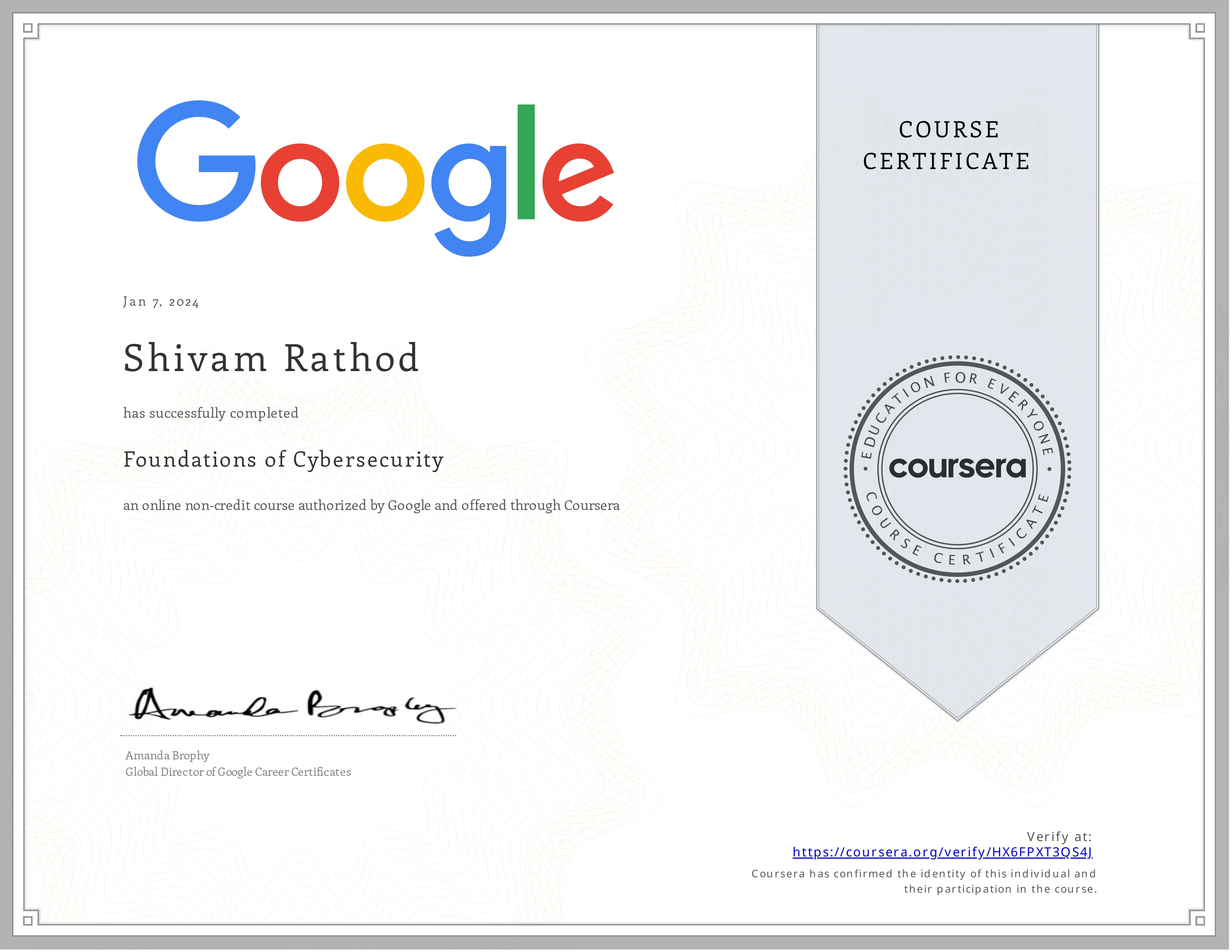 Google Certification